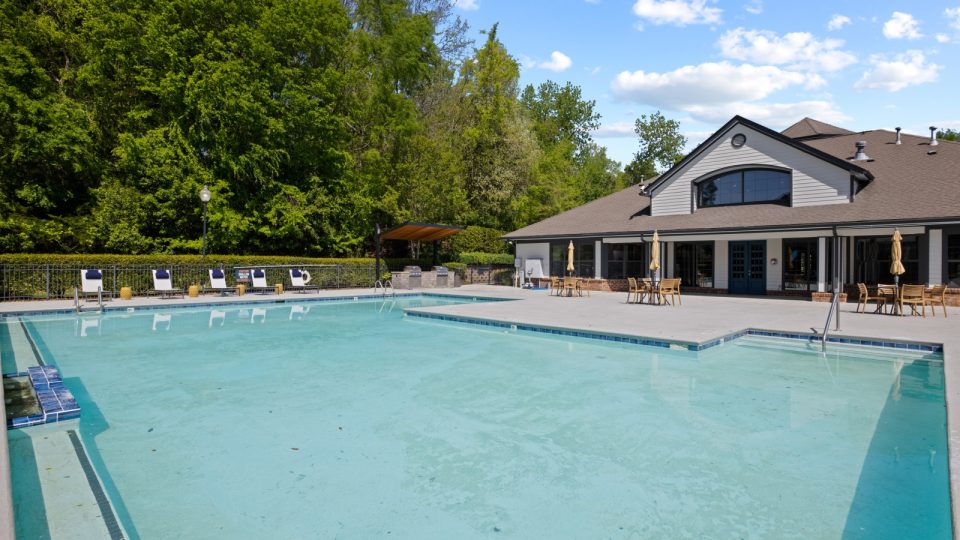 the pool at The Landon